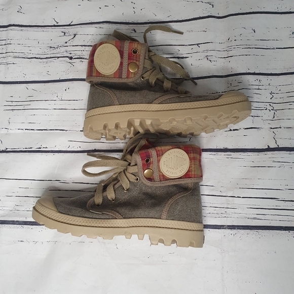 Palladium Pallabrouse Baggy Canvas Boot Size 6 - Picture 4 of 14